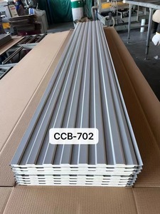 Panneau sandwich léger en polyuréthane pour mur extérieur, panneau mural en mousse de polyuréthane, revêtement mural, prix usine - Product Image 4