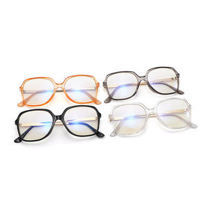 Nouvelles montures de lunettes surdimensionnées pour femmes, monture intégrale, protection anti-lumière bleue, lunettes élégantes et tendance, succès des diffusions en direct à Wenzhou - Product Image 3