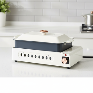 Gril Électrique Haute Qualité 2026 Tendance 3-en-1 Multifonction Détachable Antiadhésif Sans Fumée 1500W Pour Dîner en Famille - Product Image 1