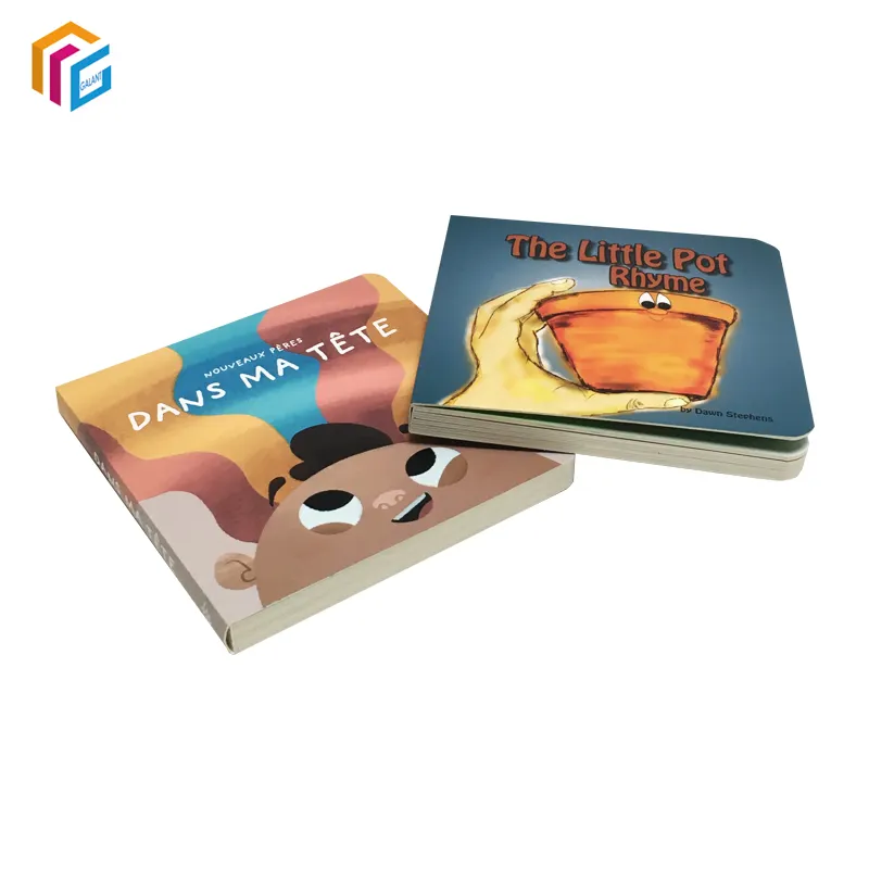 Vente en gros d'ensembles de livres d'histoires comiques en couleur personnalisés imprimés de livres à couverture rigide fabrication de livrets pour enfants