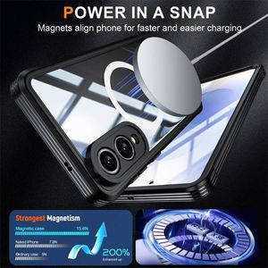 Dual Side 360 Full Cover Waterproof Magnetic Outdoor IP68 <b>Phone</b> Case for Samsung S25 Plus Edge Includes Glass <b>Screen</b> <b>Protector</b> - Product Image 3