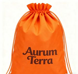 Sac promotionnel personnalisé en polyester avec cordon de serrage, sac à dos souple 34x42cm, sacs à cordon personnalisés - Product Image 3