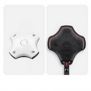 <span class=keywords><strong>Funda</strong></span> de Cuero para Llave de Coche Dongfeng Yipai 007 008 Nammi 06, Accesorios de Protección Estética - Product Image 5