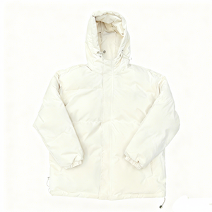 Jaket Pria Musim Dingin Gaya Amerika London Meksiko, Jaket Olahraga Berlapis Panas, Jaket Streetwear Berkerudung dengan Ritsleting Panjang - Product Image 2