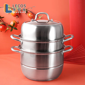 Usine commerciale polyvalente en acier inoxydable marmite à <span class=keywords><strong>couscous</strong></span> à la vapeur marmite à boulettes de légumes pour une cuisine saine - Product Image 6