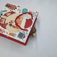 Sacs cadeaux en papier recyclé enduit personnalisés en gros avec impression sérigraphique et logo pour l'artisanat et la fabrication de bougies
