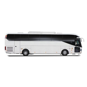 Luxury Style RHD/LHD Rear Engine Year 2009 Used Bus 53 Seats 2 Doors Yutong ZK6129HD Coach