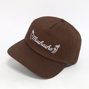 Gorras de Béisbol Personalizadas con Logotipo Bordado, de Algodón Marrón Transpirable, Ajustables, Casuales de Playa, de 5 Paneles con Cierre a Presión para Hombre, Buena Venta - Product Image 6