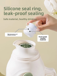 Botella de Agua Térmica de Gran Capacidad para Estudiantes y Uso Doméstico, Termo para Té, Agua Caliente, con Interior de Vidrio - Product Image 6