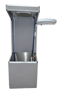 XHF-22F בונדסמן דמננס חומר זכוכית נירוסטה עמיד למים מכונה אלקטרונית 220v עבור טקסטיל 1-שנה - Product Image 6