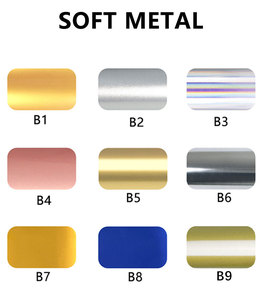 Hàn Quốc HTV CuộN PU mềm nhà sản xuất dệt may ron trên Vinyl cầu vồng kim loại mềm truyền nhiệt Vinyl in HTV cho t Áo sơ mi - Product Image 2