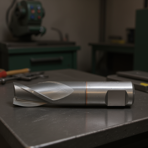 Ttake Standard Carbide Milling <b>Cutter</b> Ta1402 Nano TiAln Coated 30 Degree Helix Extra Short For Grooves 3 Cutting <b>Edges</b> With Att - Product Image 3