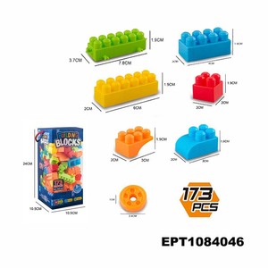 Ept đô la Đồ chơi khối xây dựng 150pcs gạch lắp ráp đồ chơi tự làm lắp ráp giáo dục đầy màu sắc bloques Para armar juguete Bộ - Product Image 3