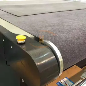 Annilte üretici çift taraflı kesme dayanıklı gri yün Novo keçe kemer CNC kesme makinesi için