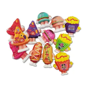 Großhandel langsam ansteigendes PU-Schaum-Spielzeug Pizza Hot Dog Hamburger Verkörperung squishy-Spielzeug Entlastung PU-Schaum-Spielzeug