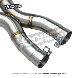 Silenciador Trasero Valvetronic para Ferrari Purosangue FUV V12 6.5L <span class=keywords><strong>2022</strong></span>+, Tubos de Escape de Acero Inoxidable - Product Image 2