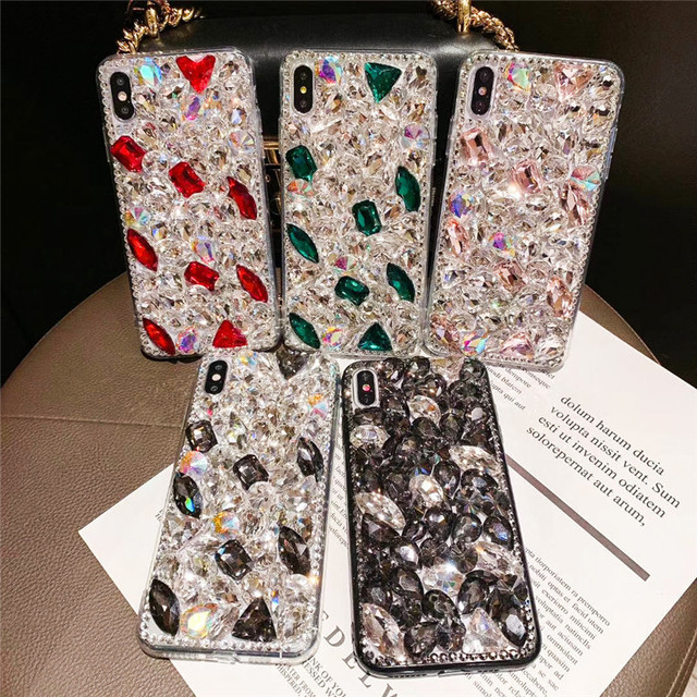 For iPhone 17 phone cases with diamonds For Apple 16/15 Pro personalized and creative designs for 17 Pro Max women's Case 14 13