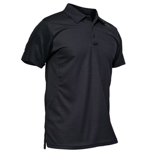 Polo homme personnalisé DFP901 à manches courtes avec passant pour lunettes et poche tactique supérieure gauche CN GUA - Product Image 1