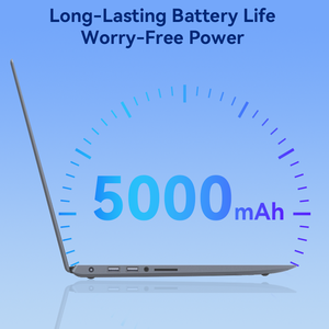 Ordinateur portable métallique configurable GetMi E198 avec SSD, écran 15,6 pouces, processeur Intel I9-10880H, alimentation Type-C PD pour le travail numérique autonome mobile - Product Image 4