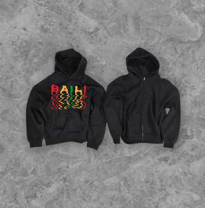 Algodón Heavyweight 450GSM Alta calidad En blanco Personalizado Logotipo propio Diseño personalizado Imprimir Logo Cremallera-Up Sólido Bordado Sudadera con capucha para hombres - Product Image 2