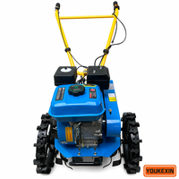 Motoculteur à transmission par courroie à essence de qualité supérieure, faible MOQ, OEM ODM personnalisé, 52cc 72cc, pour rizières, fournisseur d'usine