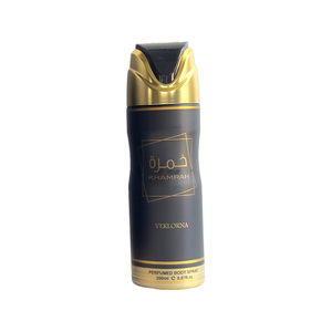 Deodorante <span class=keywords><strong>Spray</strong></span> per il Corpo Verlorna da 200ml per <span class=keywords><strong>Uomo</strong></span>, Profumo Arabo Legnoso Fruttato Floreale, Ecologico e a Lunga Durata - Product Image 3