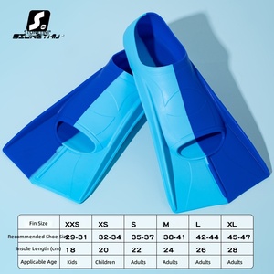 <span class=keywords><strong>Aletas</strong></span> de Buceo Libre para Entrenamiento, Tamaño de Viaje, con Bolsa de Malla, Antideslizantes de PP/TPR para Niños, Adolescentes, Adultos, Mujeres y Hombres - Product Image 4