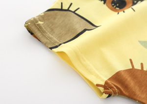 T-shirt pour petit garçon à manches courtes en coton imprimé dessin animé, best-seller, de qualité supérieure - Product Image 4