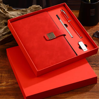 Meistverkauftes Premium-Leder-Notizbuch-Set A5 Hochwertige Textur für Geschäftsgeschenke, Geschäftstreffen & Dolmetschen