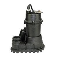 GP entreprises fabriqué en fonte, interrupteur à flotteur à usage domestique, pompe Submersible pour système de traitement de l'eau domestique