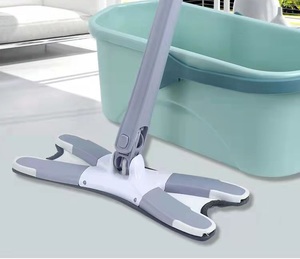 <span class=keywords><strong>X</strong></span> a forma di mocio pigro a mano libera mocio a mano con mocio piatto a torsione automatica con strumenti per la pulizia di mocio in tessuto in microfibra - Product Image 5