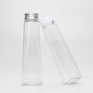 Empty 300ml 420ml Hot Sale <strong>Pet</strong> Beverage Packaging Drinking Plastic Juice Bottle Refillable Bottles - Product Image 4
