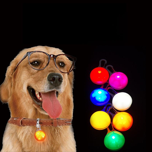 Accessoires lumineux LED pour animaux de compagnie, pendentif pour chien rechargeable par USB, accessoires de balise lumineuse pour animaux, lumière d'avertissement extérieure - Product Image 2