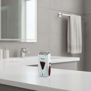 Kemei Rasoir électrique pour hommes, tondeuse à barbe sans fil rechargeable pour le visage, batterie 1200 mAh, autonomie de 60 minutes - Product Image 2