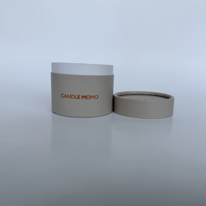 ภาชนะบรรจุครีมเครื่องสำอางสีขาวและเทาแบบย่อยสลายได้ขวดโหลกระดาษสำหรับบรรจุภัณฑ์ - Product Image 3