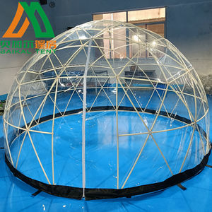Tente dôme transparente en TPU, tente de <span class=keywords><strong>restaurant</strong></span> en plein air, tente igloo à vendre - Product Image 5