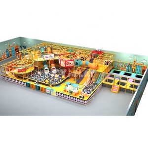 Conjunto de Juegos Interior Moderno Personalizado de Múltiples Niveles para Niños, para Centro de Entretenimiento Familiar - Product Image 2