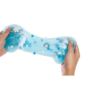 Keluaran baru Set Slime dempul magnetik Playdough & Slime pemasok biru kristal Putty mainan anak DIY untuk edukasi anak-anak - Product Image 4