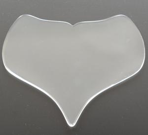 OEM nhà máy chống nhăn decollete dính Silicone miếng đệm ngực Silicone cao su ngực các bản vá lỗi nguồn nhà máy sản phẩm Silicone - Product Image 5