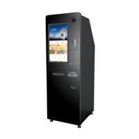 Mesin ATM Bank Penukar Mata Uang Asing Otomatis dengan Dispenser Uang Kertas dan Koin serta Pemindai Kode Batang