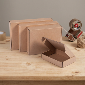 Luxury Custom-Size Corrugated Rigid Logo <b>Biodegradable</b> <b>Paper</b> Gift Boxes Embossing Matt Lamination Sponge Lining for Candle - Product Image 3