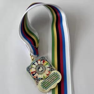 Médailles Gravure Plaqué Promotionnel Écologique En Alliage De Zinc Vietnam Cadeaux D'affaires Impression UV Jeux De Sport De Haute Qualité - Product Image 2