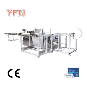 Máquina de toallitas húmedas de 4 sellos laterales de alta velocidad 900-1800 pcs/min Máquina automática para hacer toallitas húmedas Máquina de toallitas húmedas de 4 sellos laterales