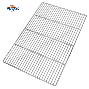 BBQ Accessories Stainless Steel Barbecue Grill Wire Mesh Net Cooking Grate BBQ Grill Grid BBQ Grill Rack For Roasting Meat