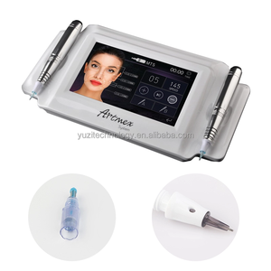 Dermografo numérique classique à perles blanches, <span class=keywords><strong>Machine</strong></span> de fabrication de maquillage Semi-permanente, tatouage, livraison gratuite, 1g2 - Product Image 4
