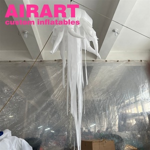 โอเชี่ยนปาร์ตี้ประดิษฐ์ปลาเยลลี่แขวนเครื่องประดับแมงกะพรุน<span class=keywords><strong>สี</strong></span><span class=keywords><strong>ขาว</strong></span>พอง - Product Image 3