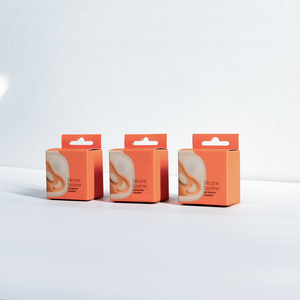 Boîte d'emballage <span class=keywords><strong>personnalisée</strong></span> pour produits pour bébés |   Carton pliable pour présentation en magasin avec trou Euro |   Boîte en carton pour sucette et anneaux de dentition - Product Image 1