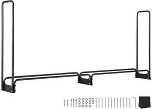 Support de bois de chauffage moderne en métal cadre en acier de haute qualité couverture d'abri de bois de chauffage enduit de poudre emballage de vente par correspondance - Product Image 3