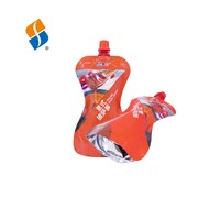 Sacs en plastique à bec verseur en aluminium brillant personnalisés Feiao pour emballage de sauce pizza et confiture, Doypack de qualité alimentaire