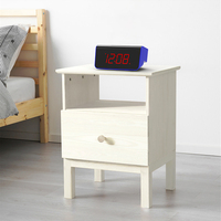 Horloge numérique à LED de style antique avec indicateur AM/PM Alarme facile à régler et répétition Horloge de table en plastique pour la maison en gros